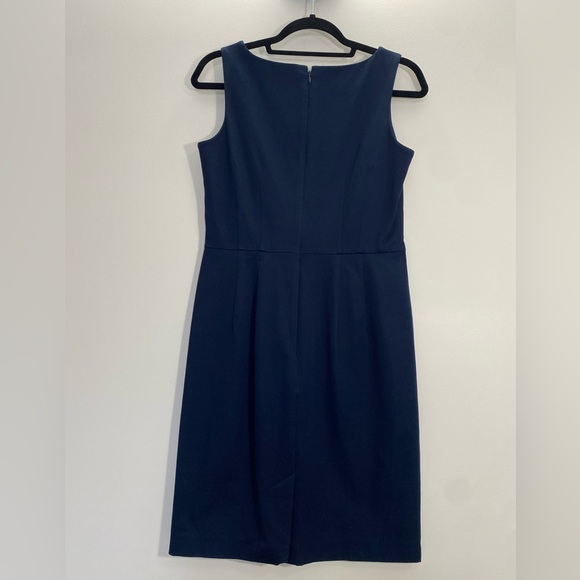 Tommy Hilfiger Navy Sheath Dress Size 4 - Picture 2 of 6